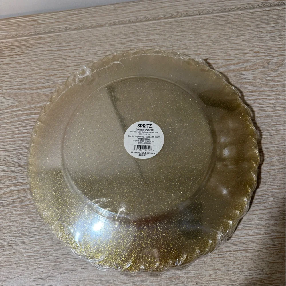Gold Party Supplies Set